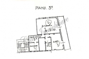 Appartamento di 107 mq. ca. in pieno centro con balcone